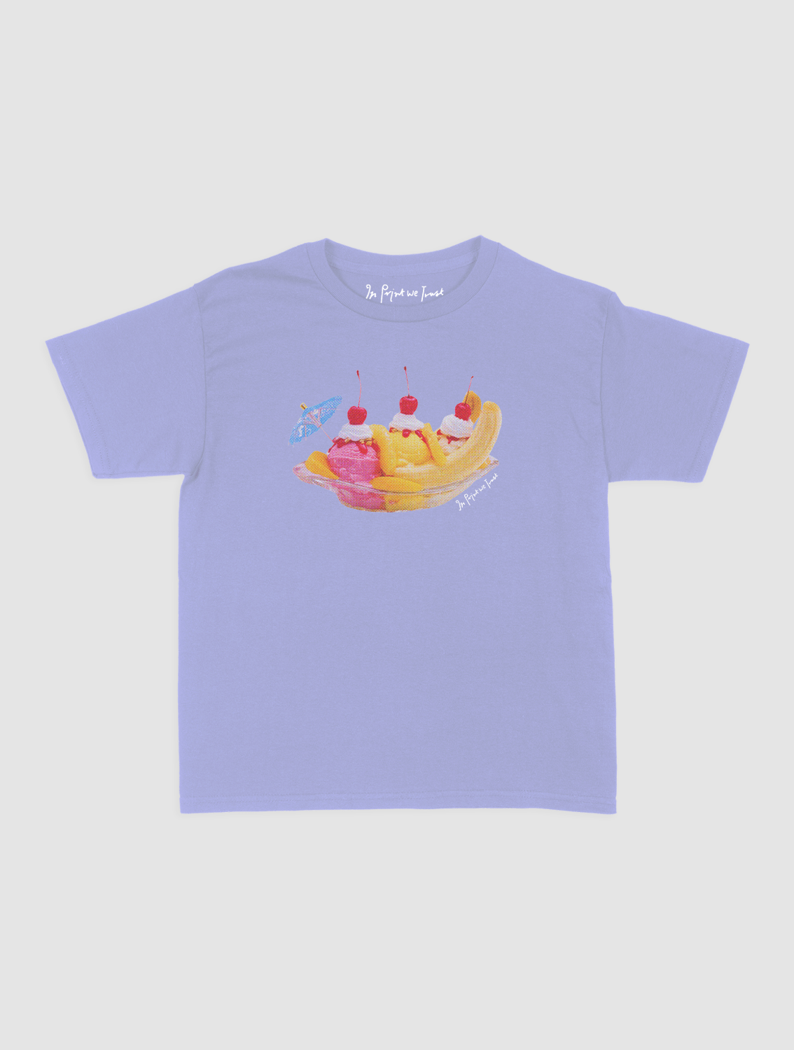 banana split baby tee - In Print We Trust