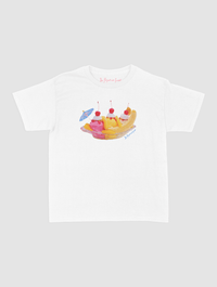 banana split baby tee - In Print We Trust