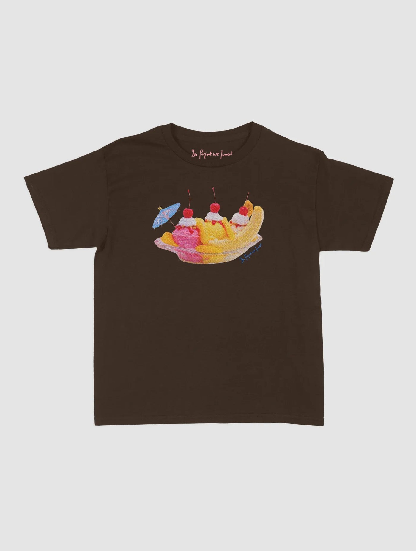 banana split baby tee - In Print We Trust