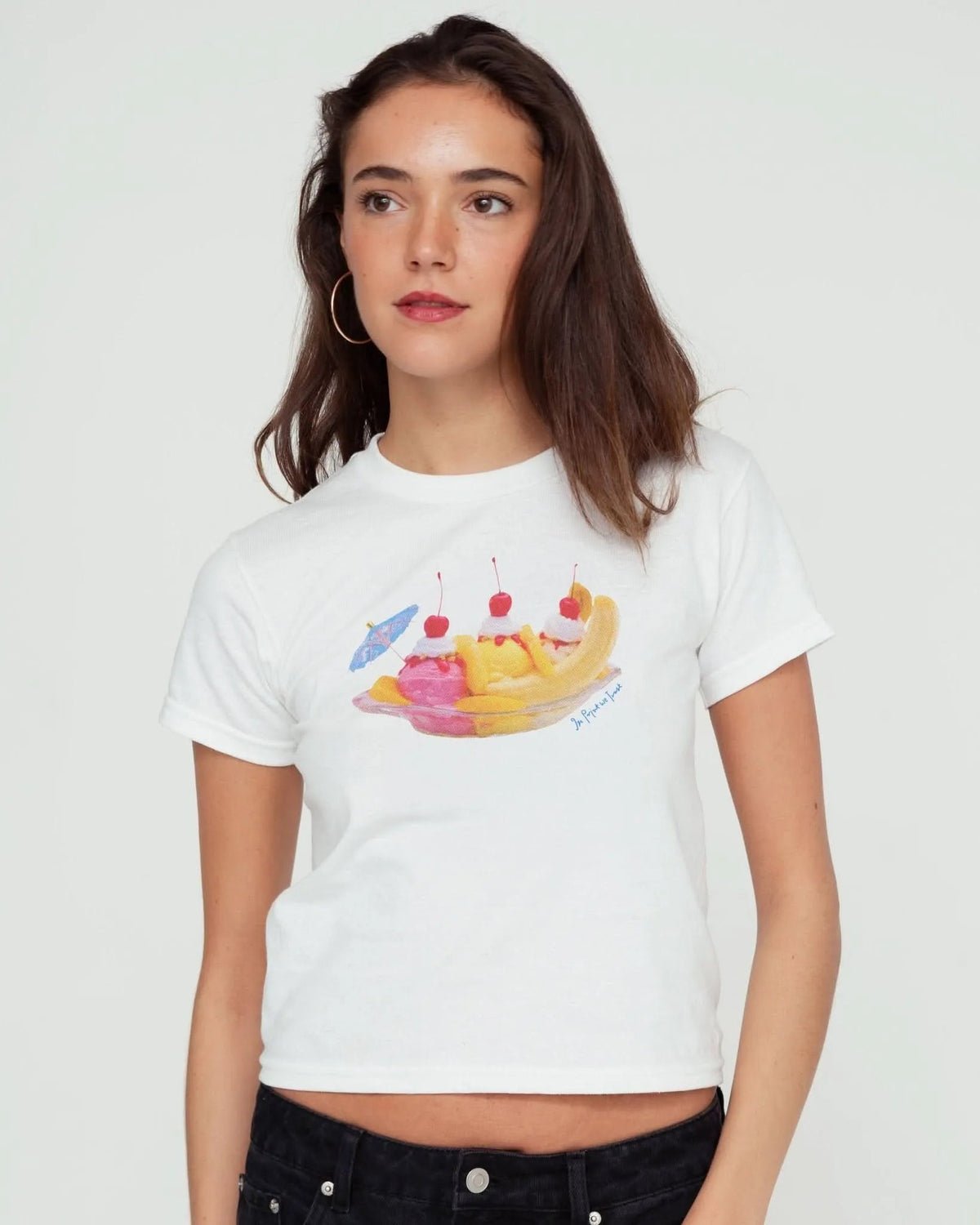 banana split baby tee - In Print We Trust