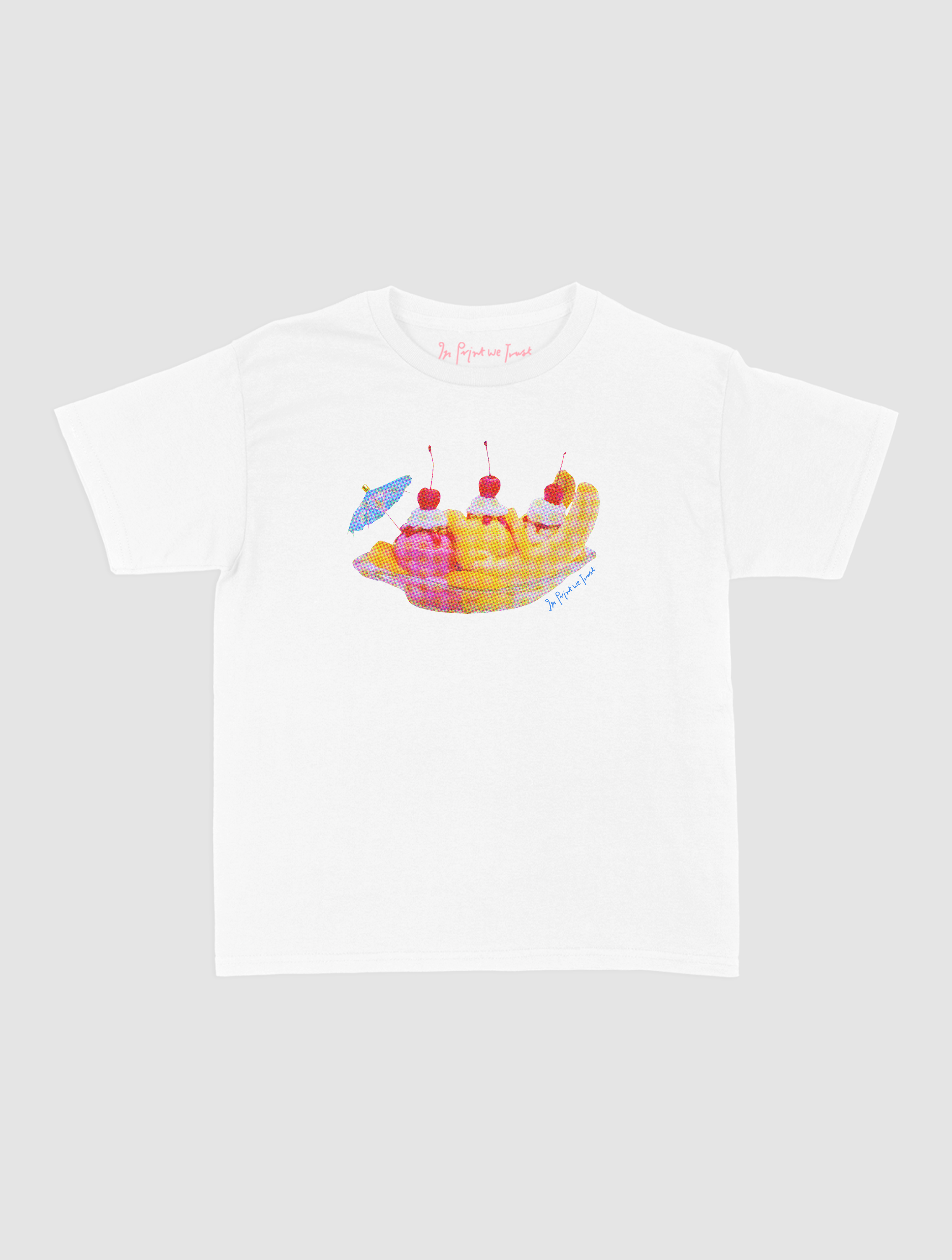 banana split baby tee