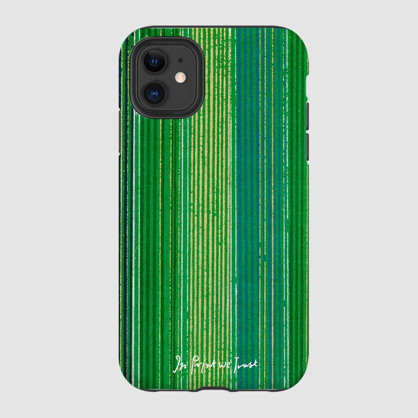 basil tough iPhone case - In Print We Trust