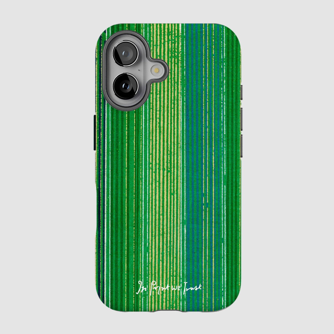 basil tough iPhone case - In Print We Trust