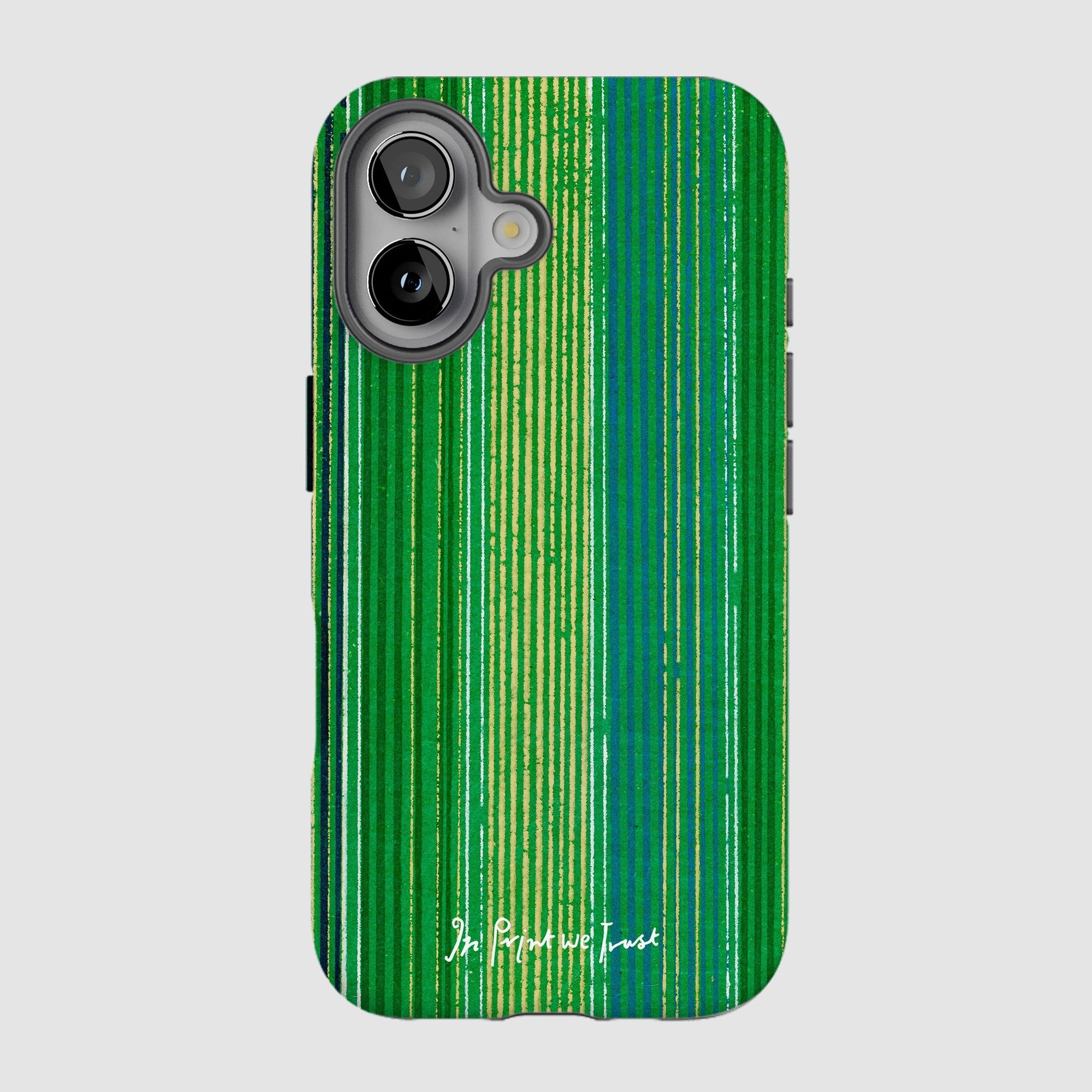 basil tough iPhone case - In Print We Trust