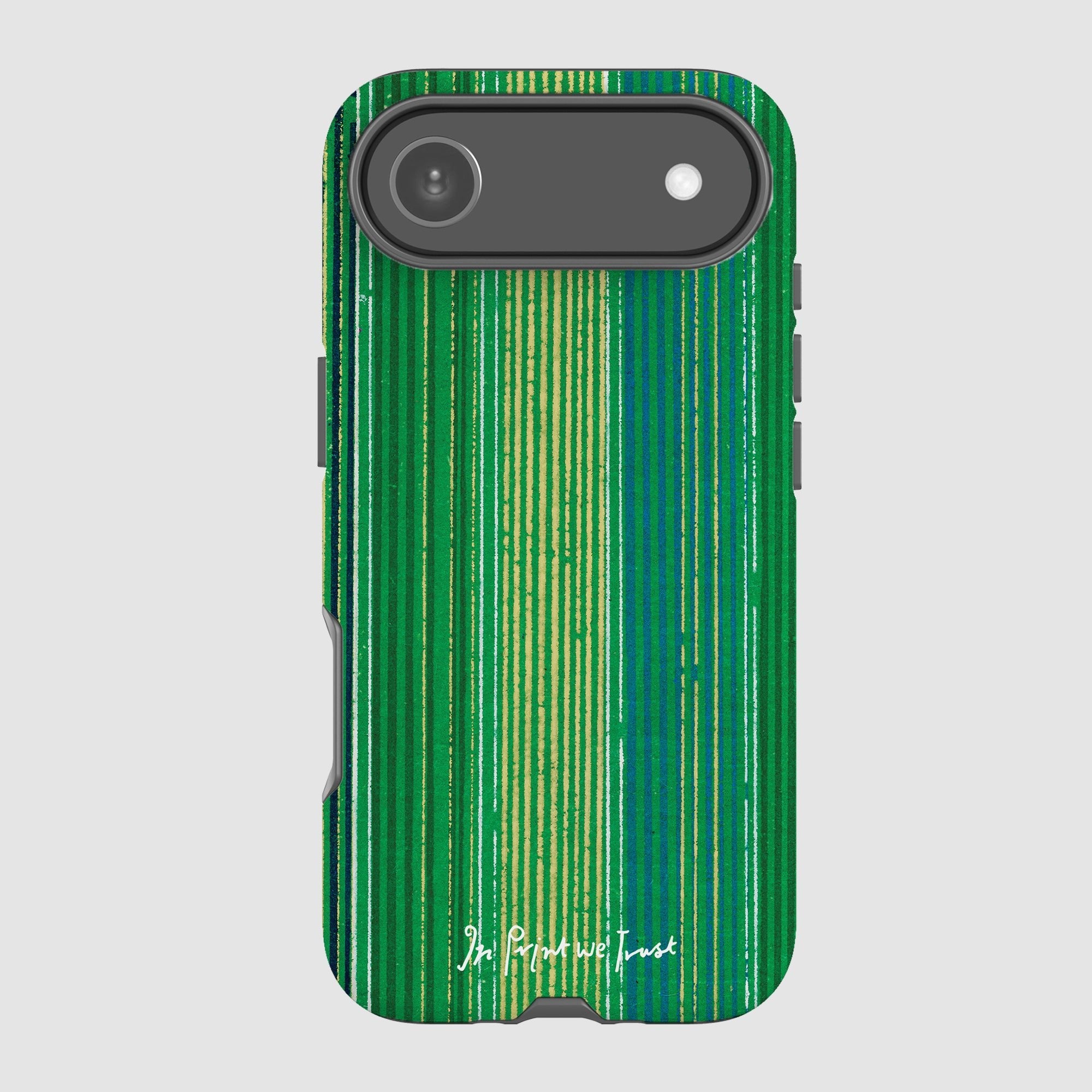 basil tough iPhone case - In Print We Trust