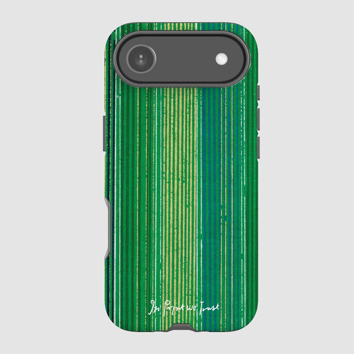 basil tough iPhone case - In Print We Trust