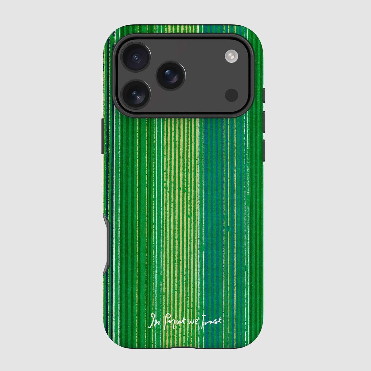 basil tough iPhone case - In Print We Trust