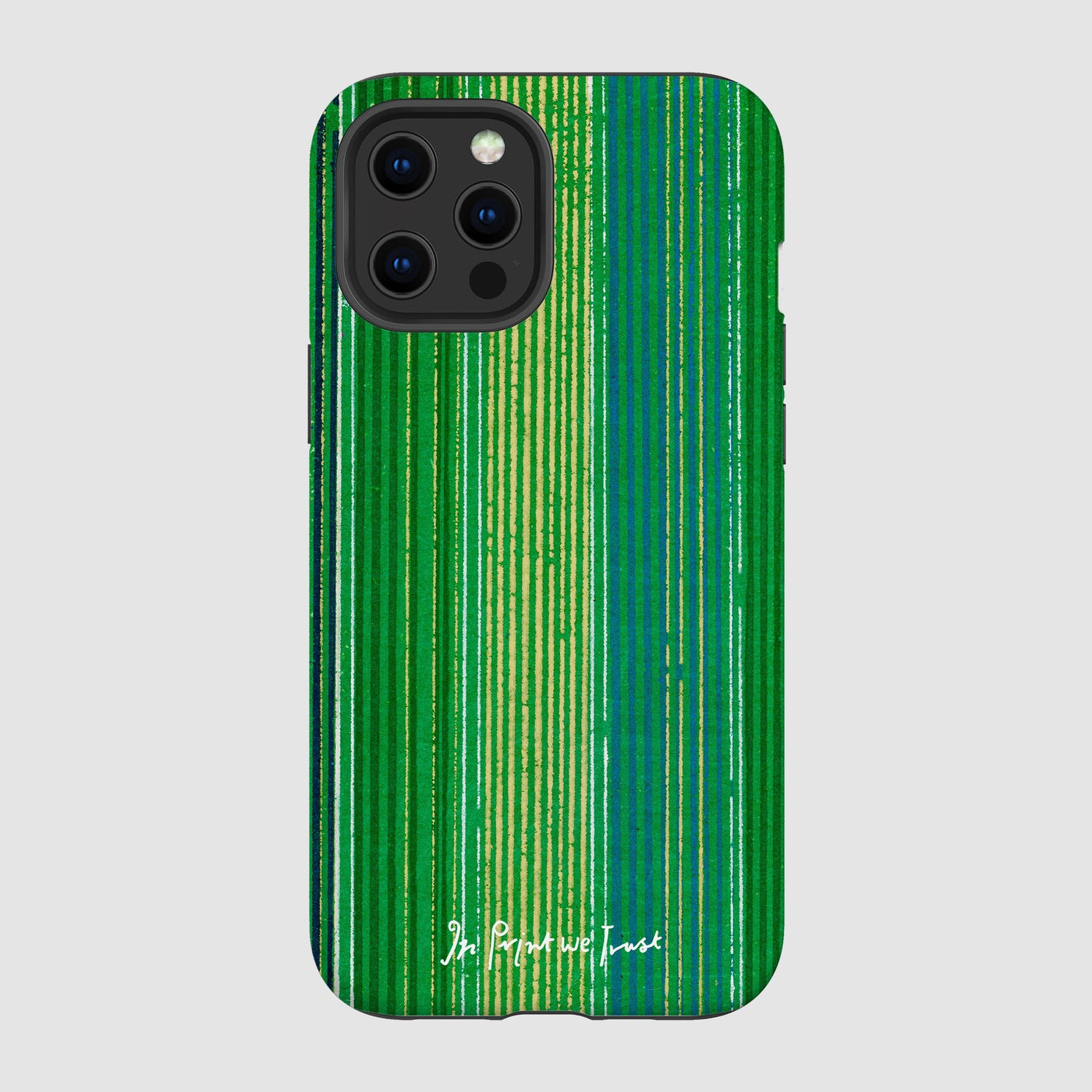 basil tough iPhone case - In Print We Trust