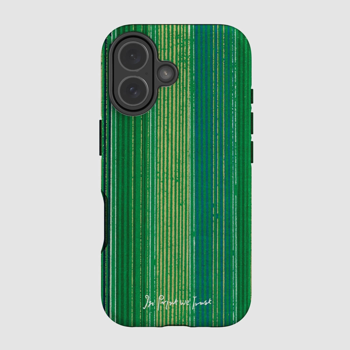 basil tough iPhone case - In Print We Trust