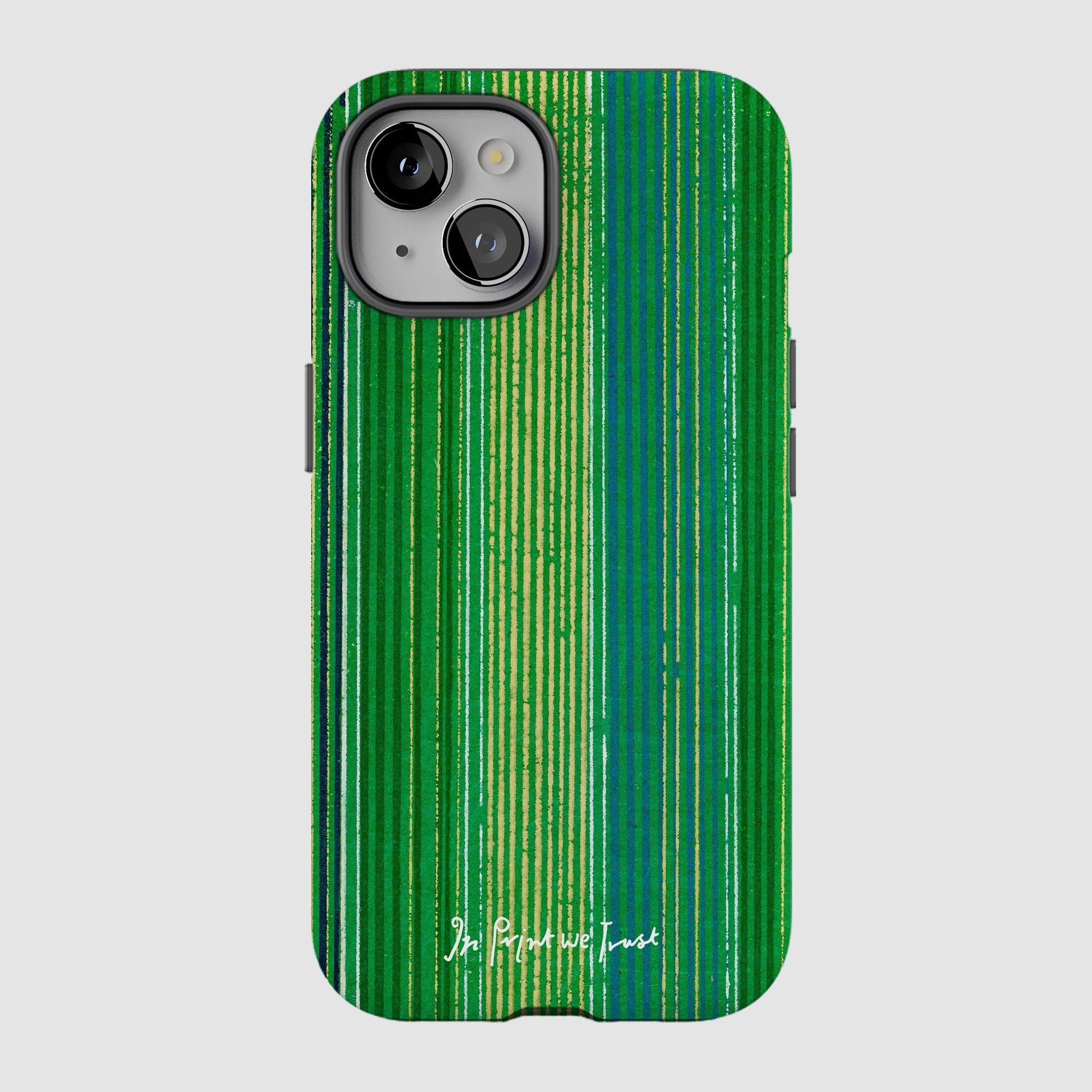 basil tough iPhone case - In Print We Trust