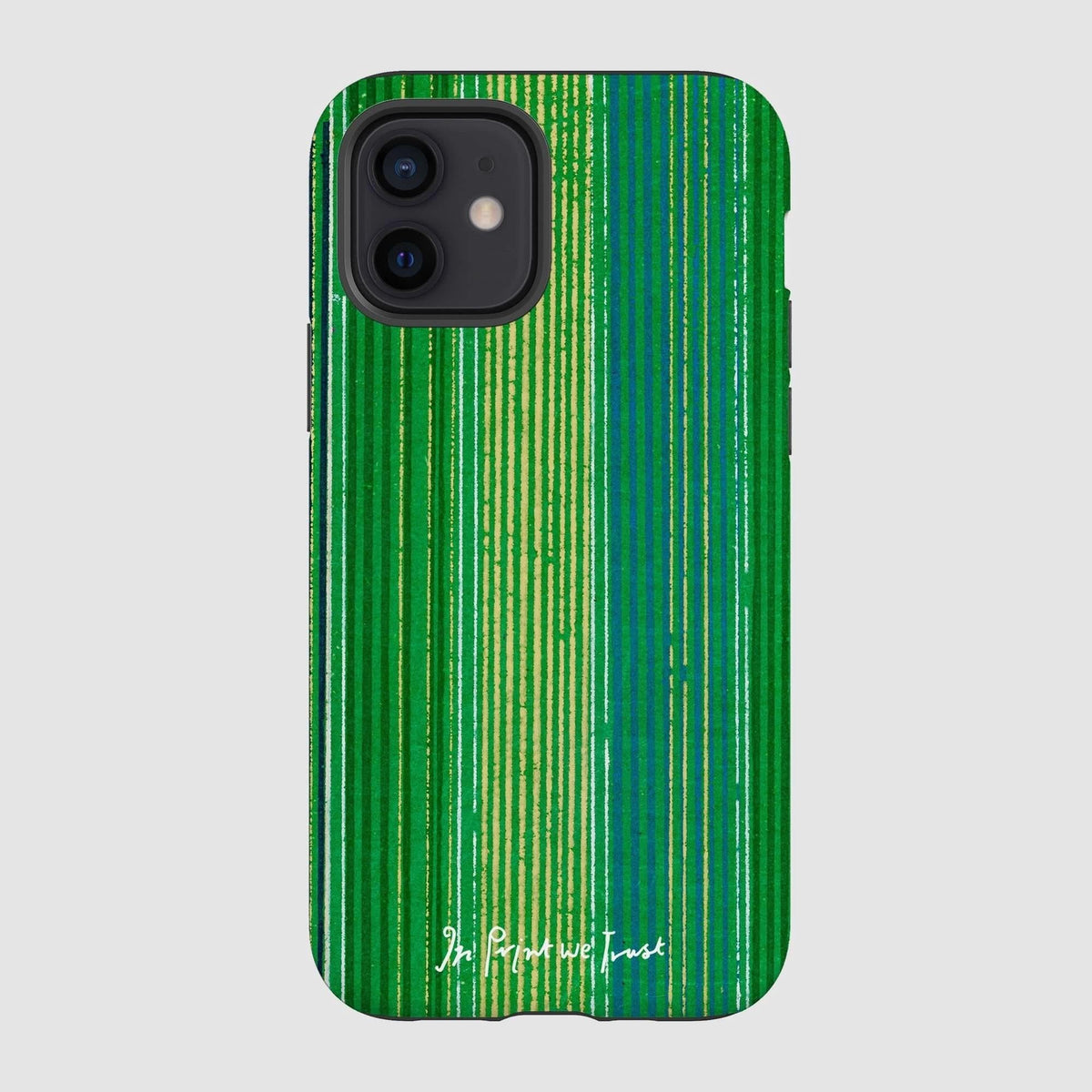 basil tough iPhone case - In Print We Trust