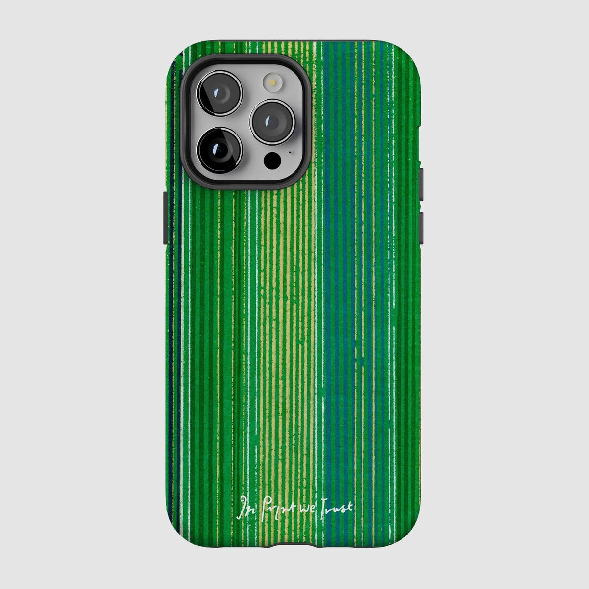 basil tough iPhone case - In Print We Trust