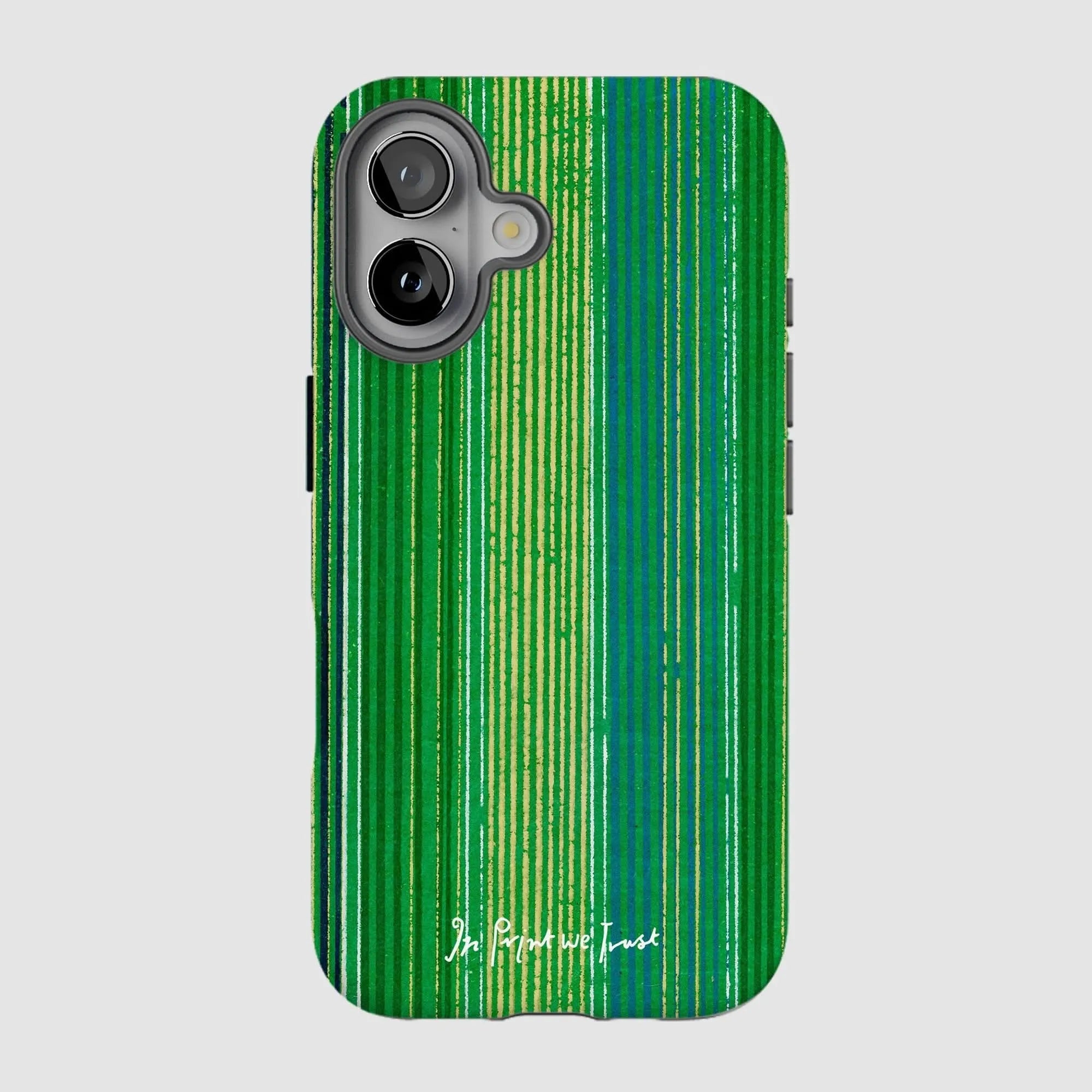basil tough iPhone case - In Print We Trust