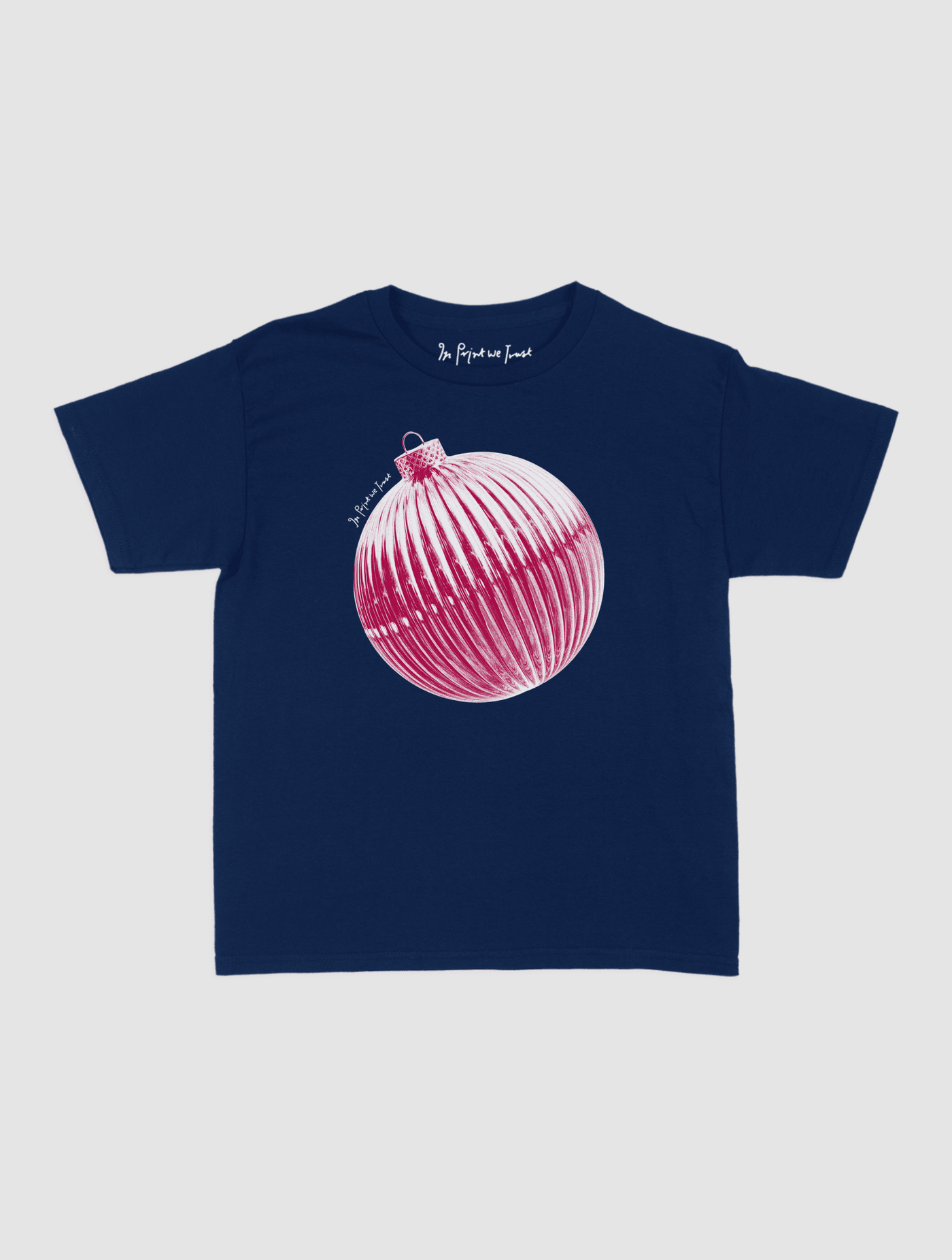 bauble baby tee - In Print We Trust