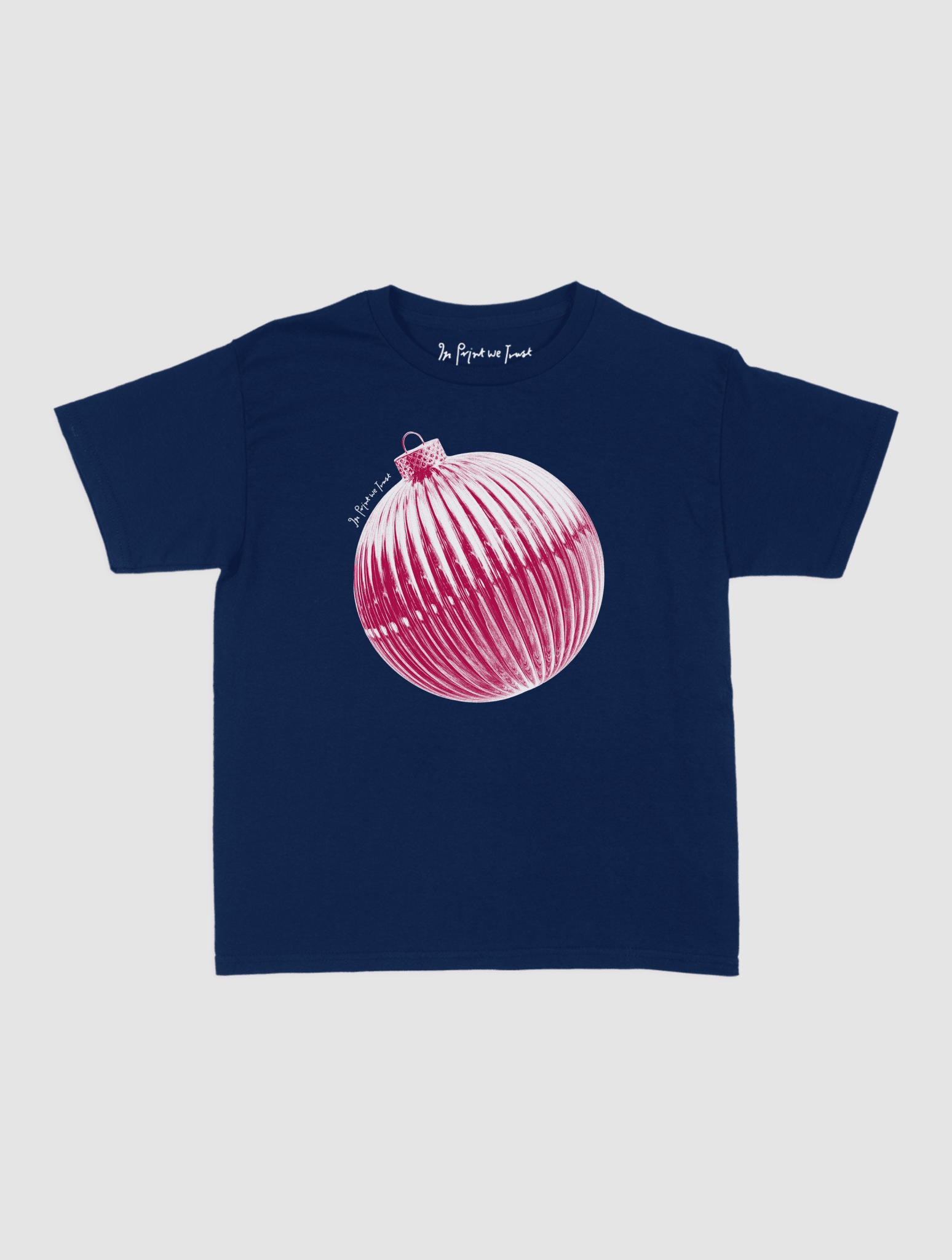 bauble baby tee - In Print We Trust