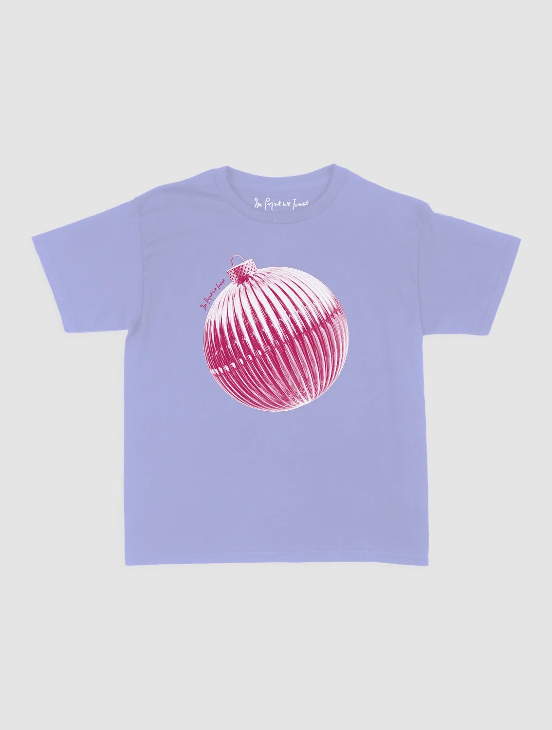 bauble baby tee - In Print We Trust