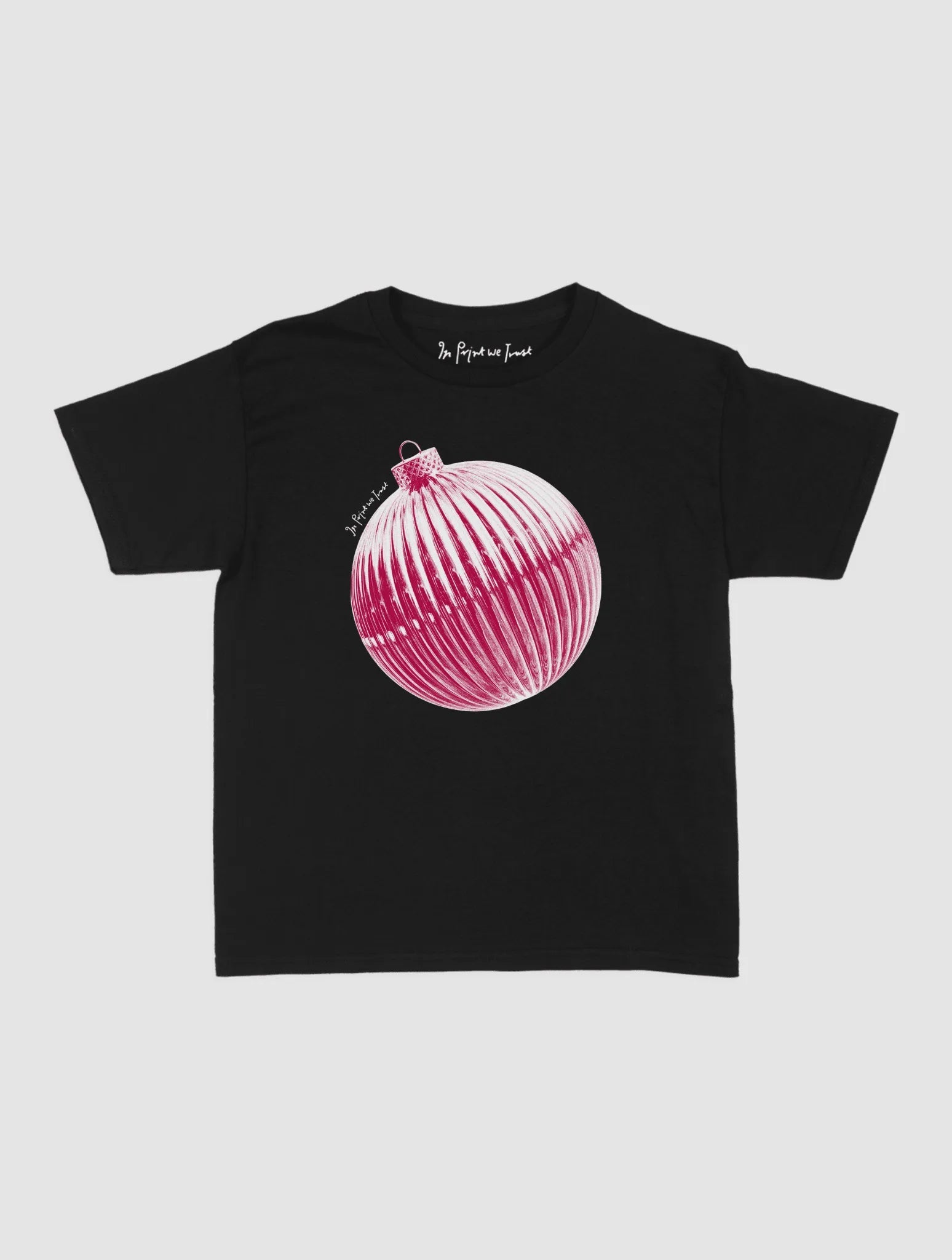 bauble baby tee - In Print We Trust