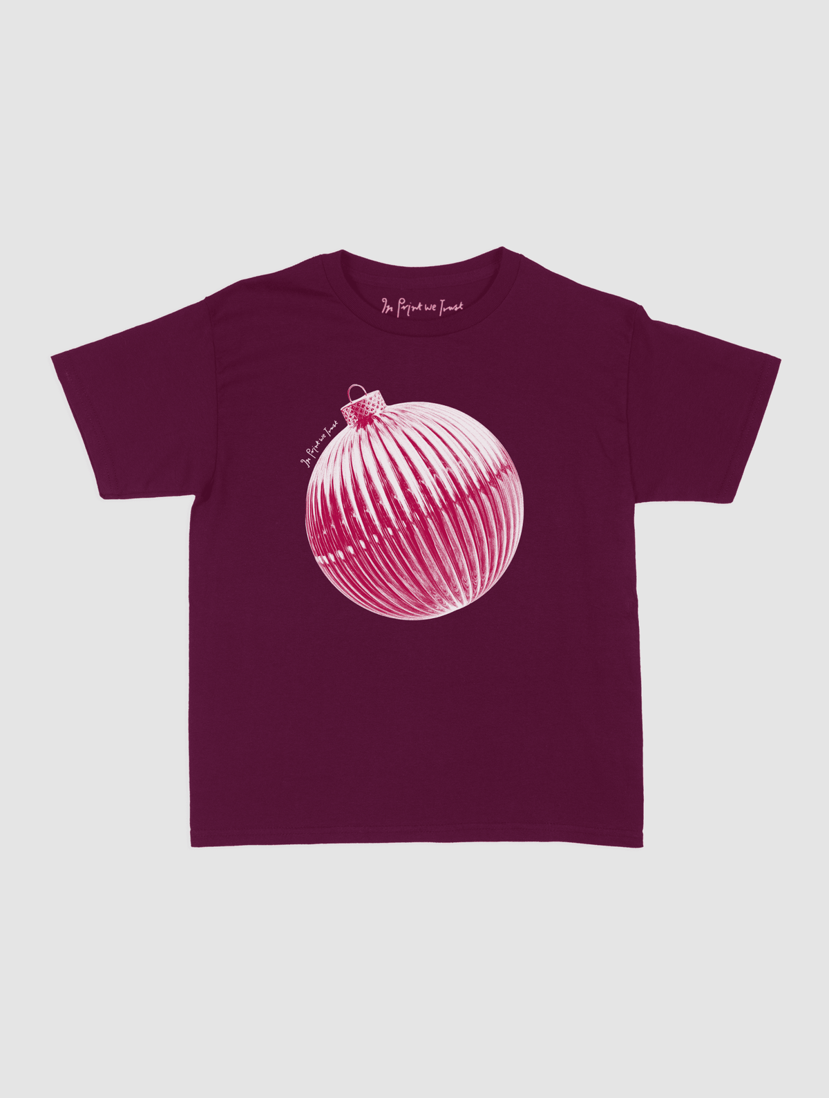 bauble baby tee - In Print We Trust