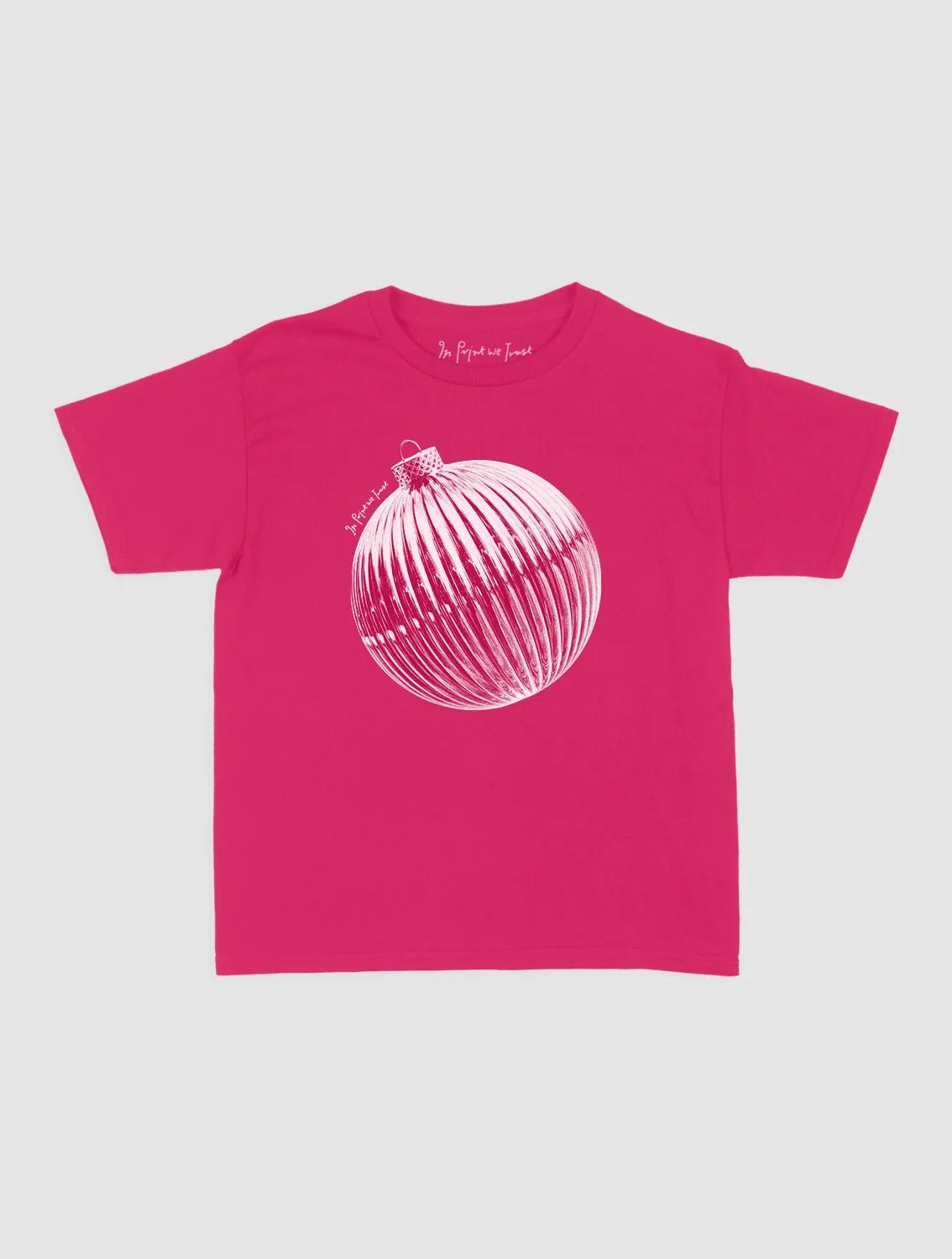 bauble baby tee - In Print We Trust