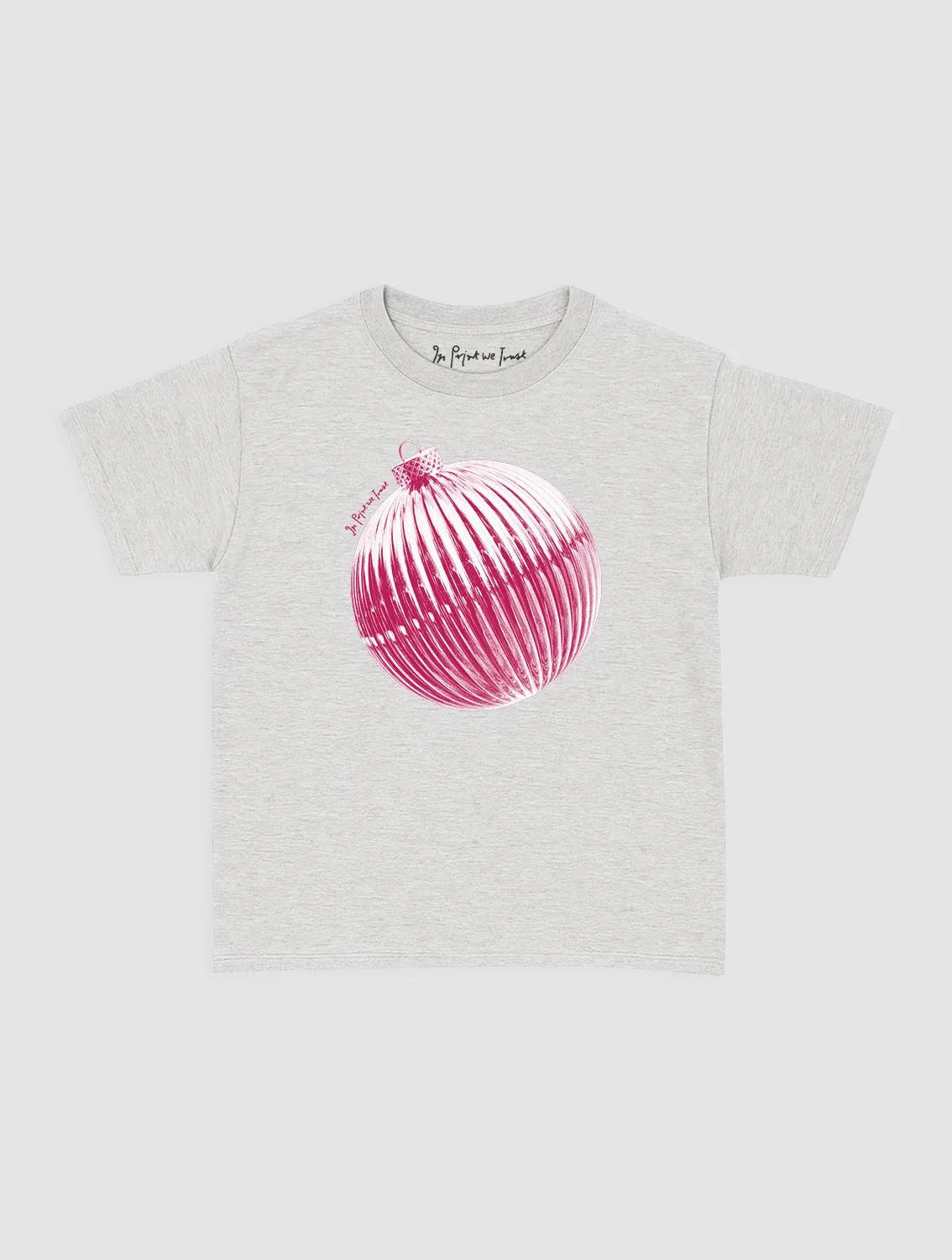bauble baby tee - In Print We Trust