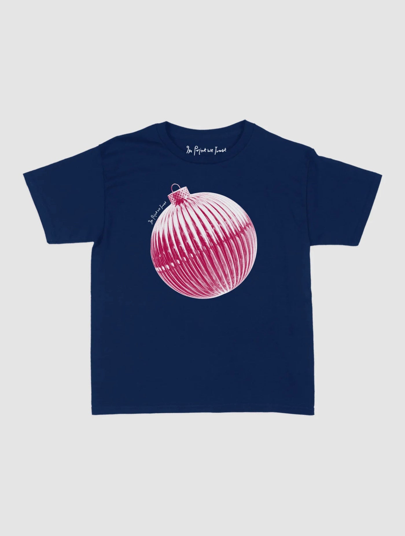bauble baby tee - In Print We Trust