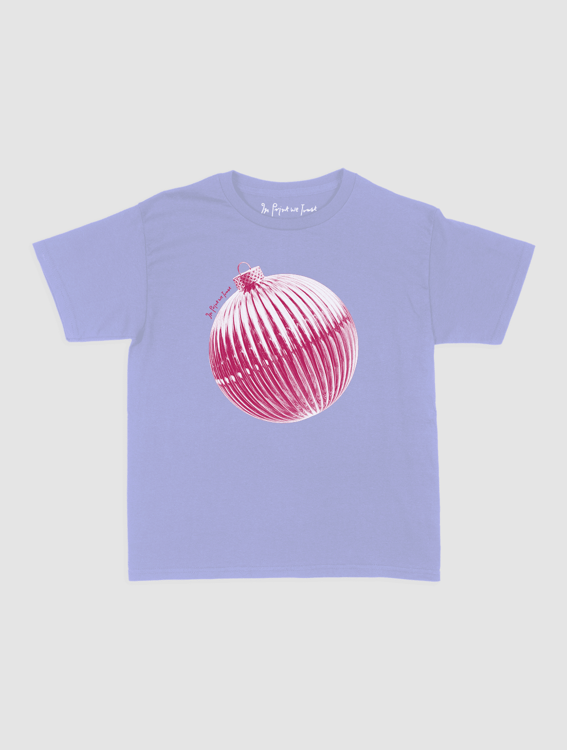 bauble baby tee - In Print We Trust