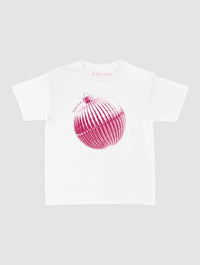 bauble baby tee - In Print We Trust