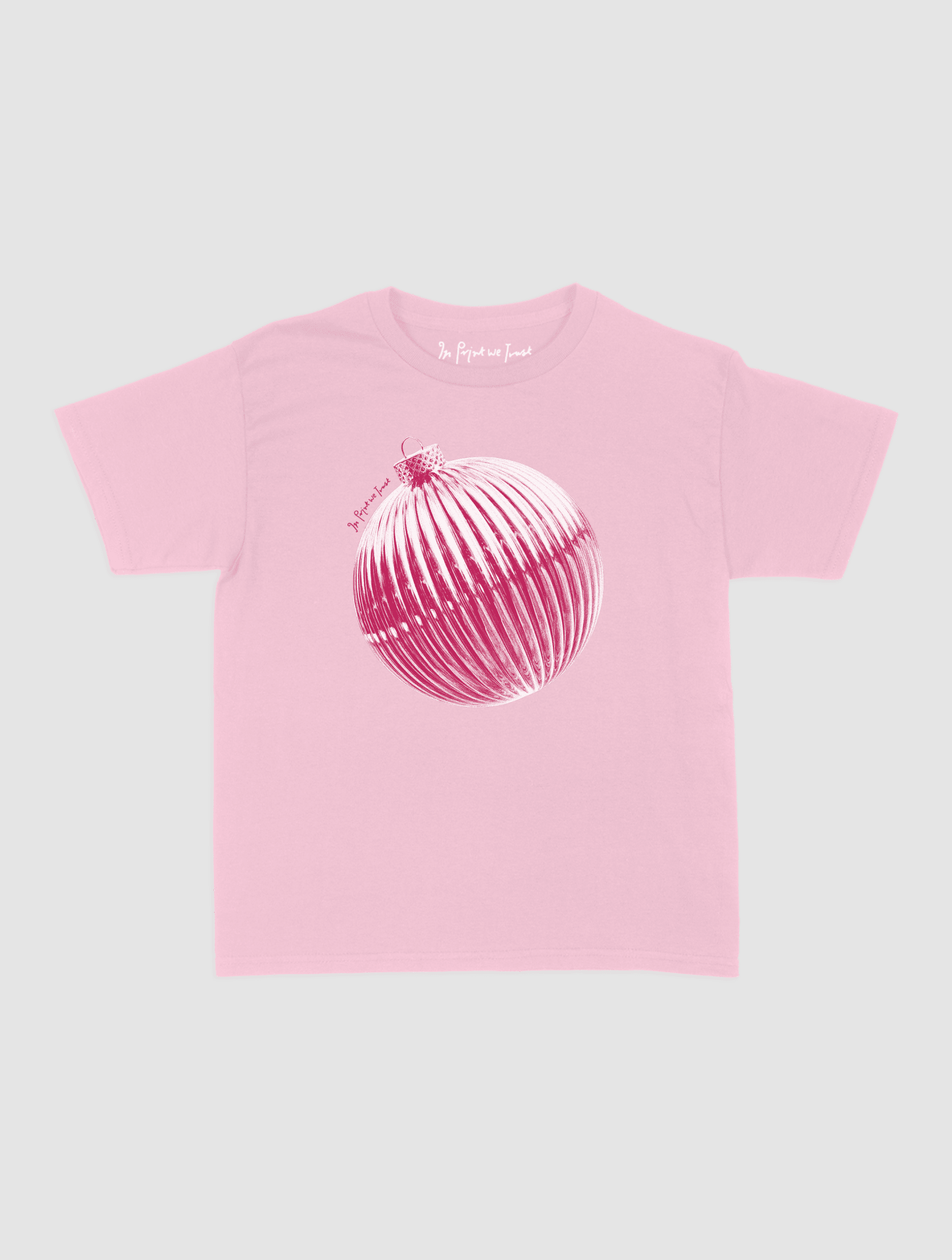bauble baby tee - In Print We Trust