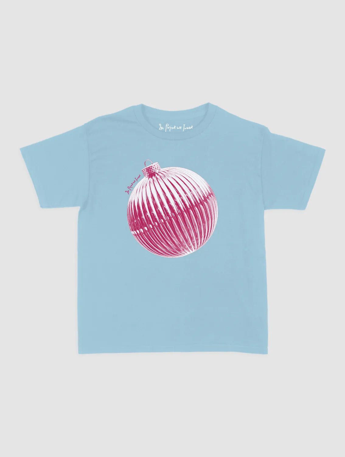 bauble baby tee - In Print We Trust