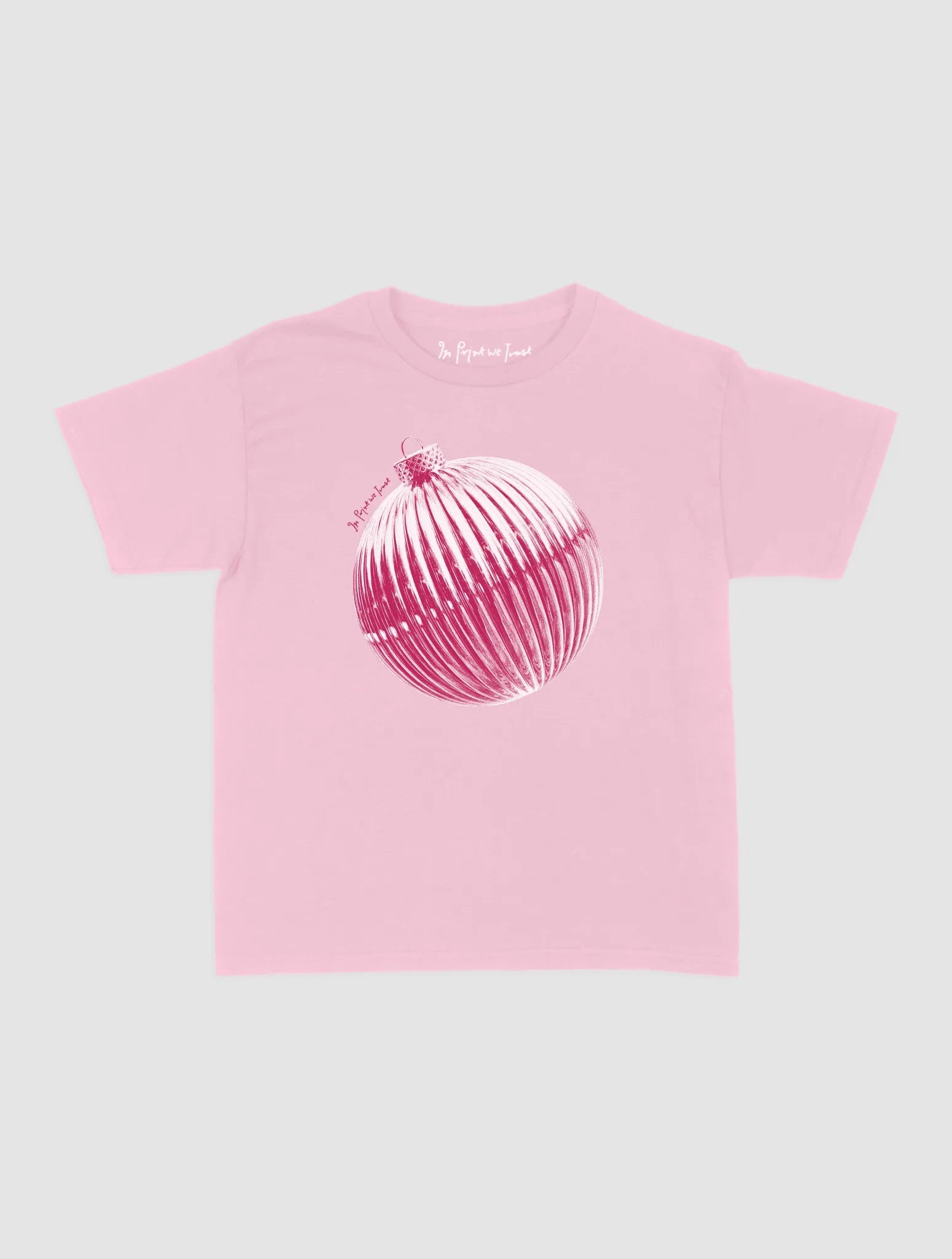 bauble baby tee - In Print We Trust