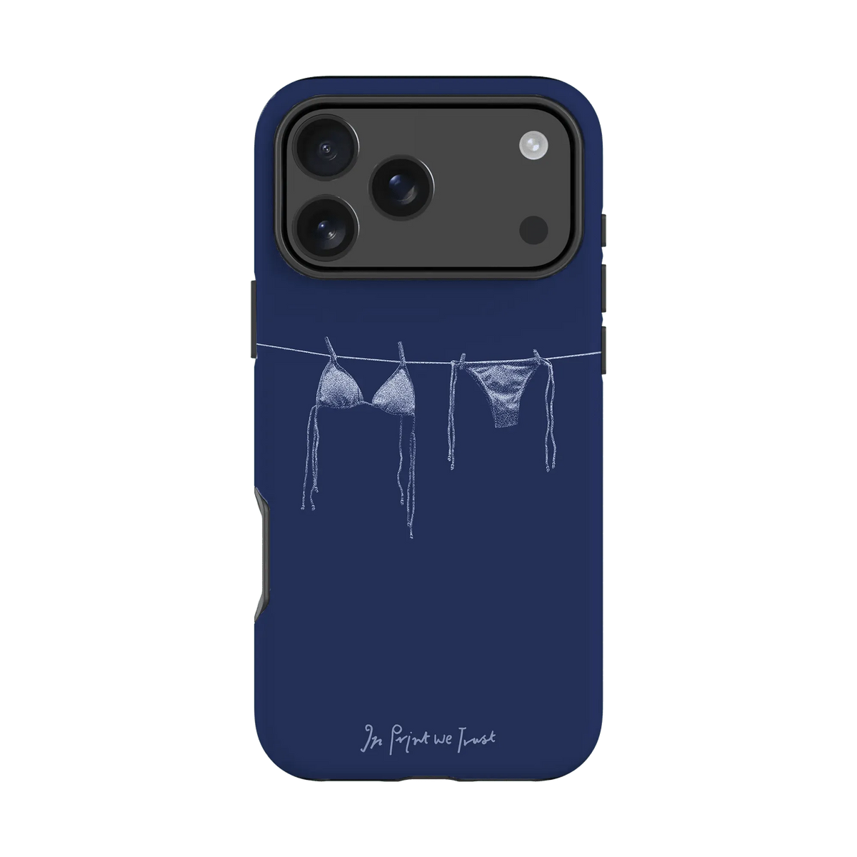 air dry tough iPhone case - In Print We Trust