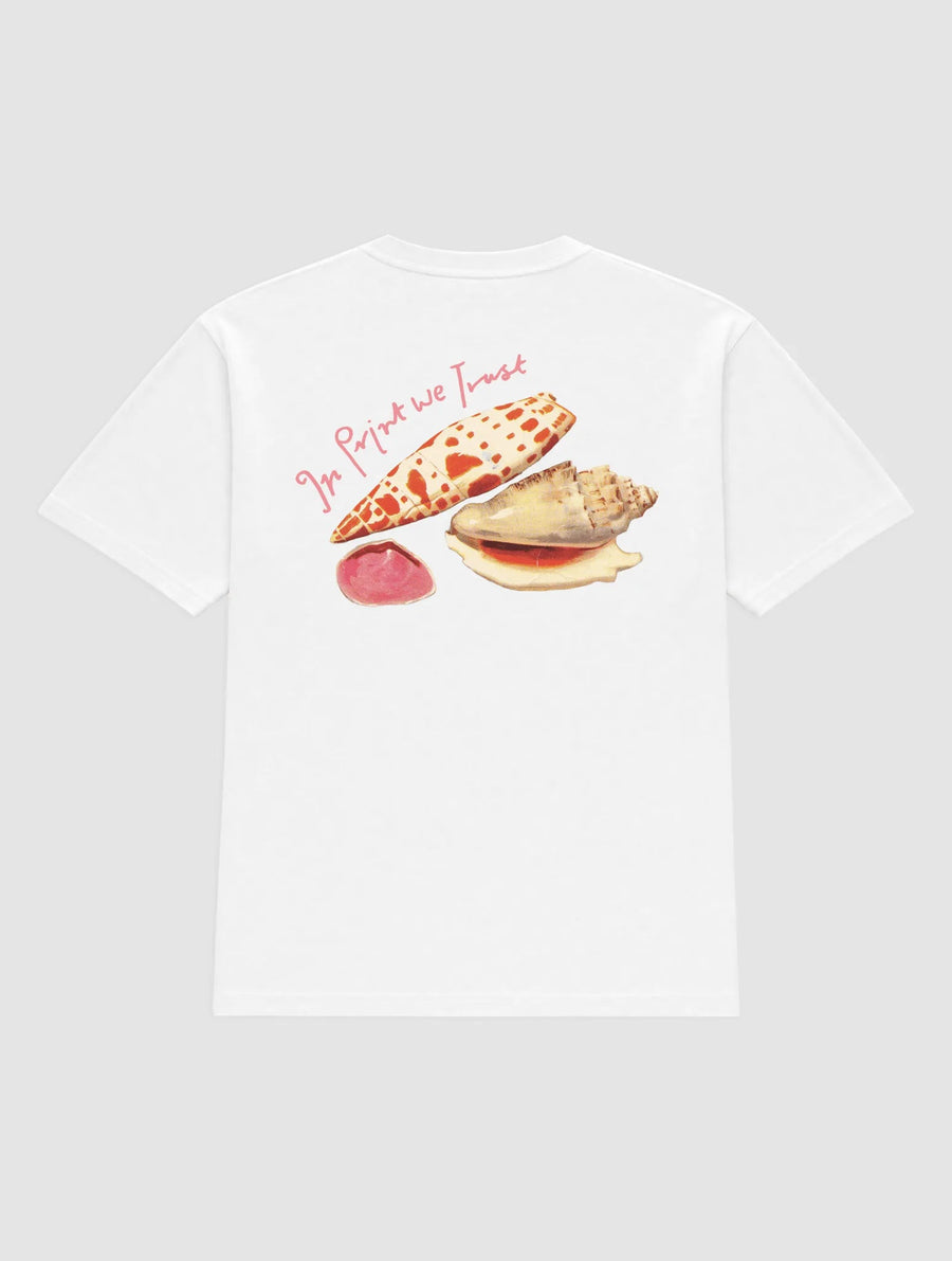 beach heavyweight tee - In Print We Trust