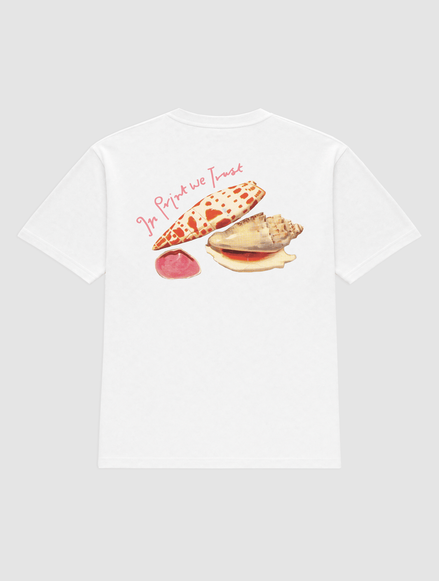 beach heavyweight tee - In Print We Trust