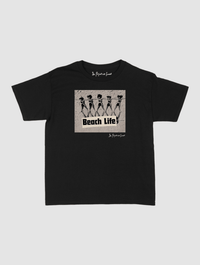 beach life baby tee - In Print We Trust