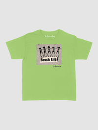 beach life baby tee - In Print We Trust
