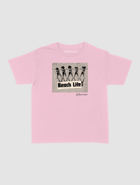 beach life baby tee - In Print We Trust