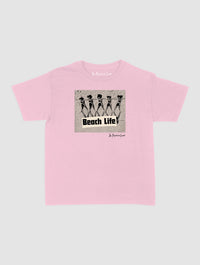 beach life baby tee - In Print We Trust