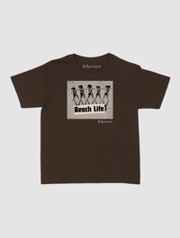 beach life baby tee - In Print We Trust