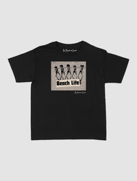 beach life baby tee - In Print We Trust