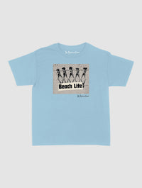 beach life baby tee - In Print We Trust