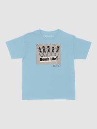 beach life baby tee - In Print We Trust