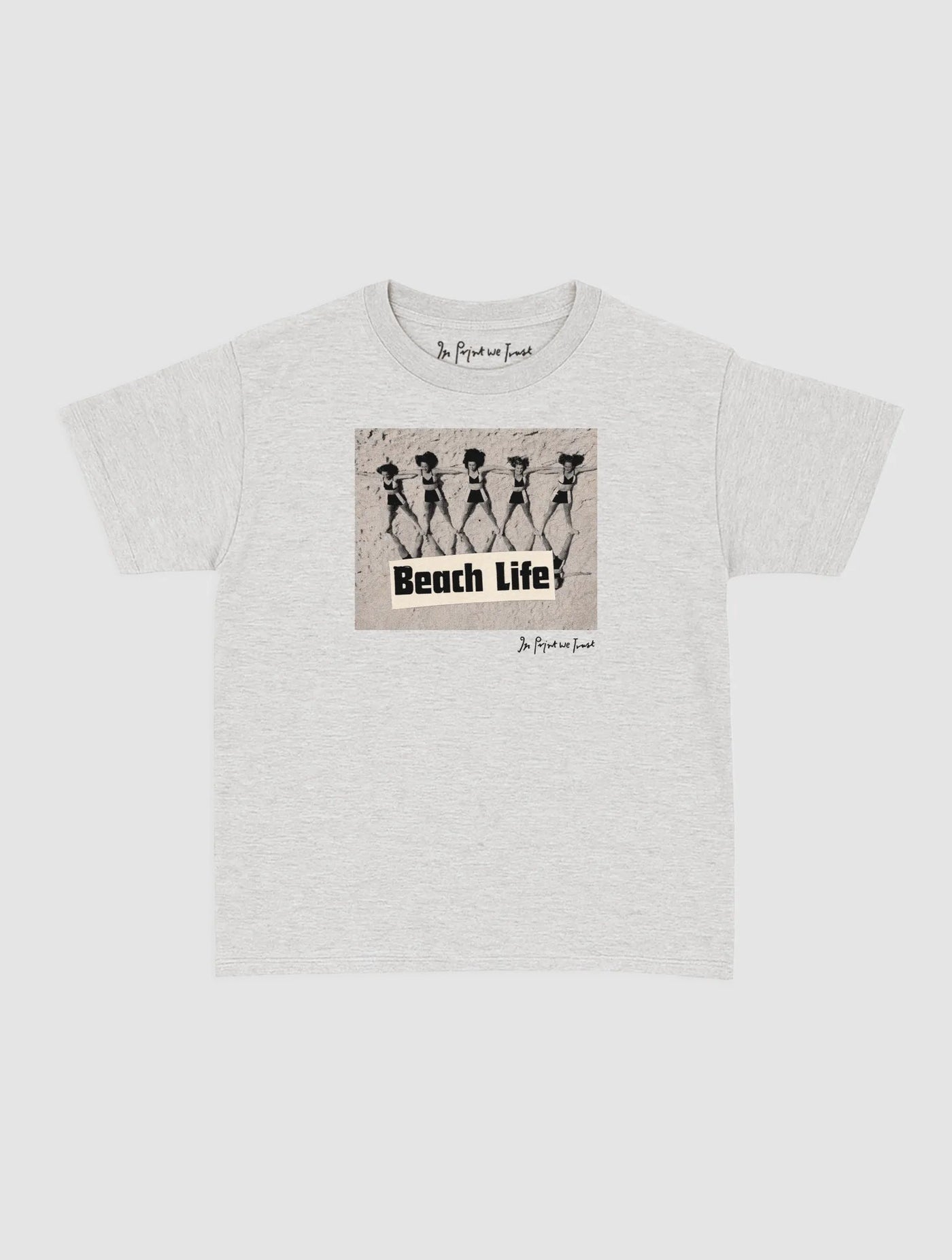 beach life baby tee - In Print We Trust