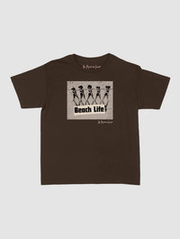 beach life baby tee - In Print We Trust