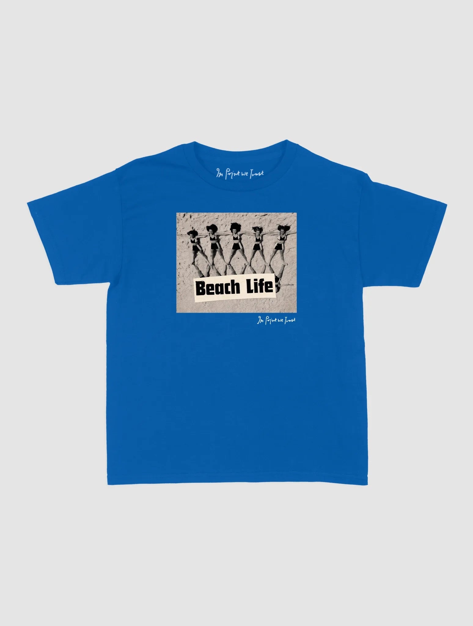 beach life baby tee - In Print We Trust