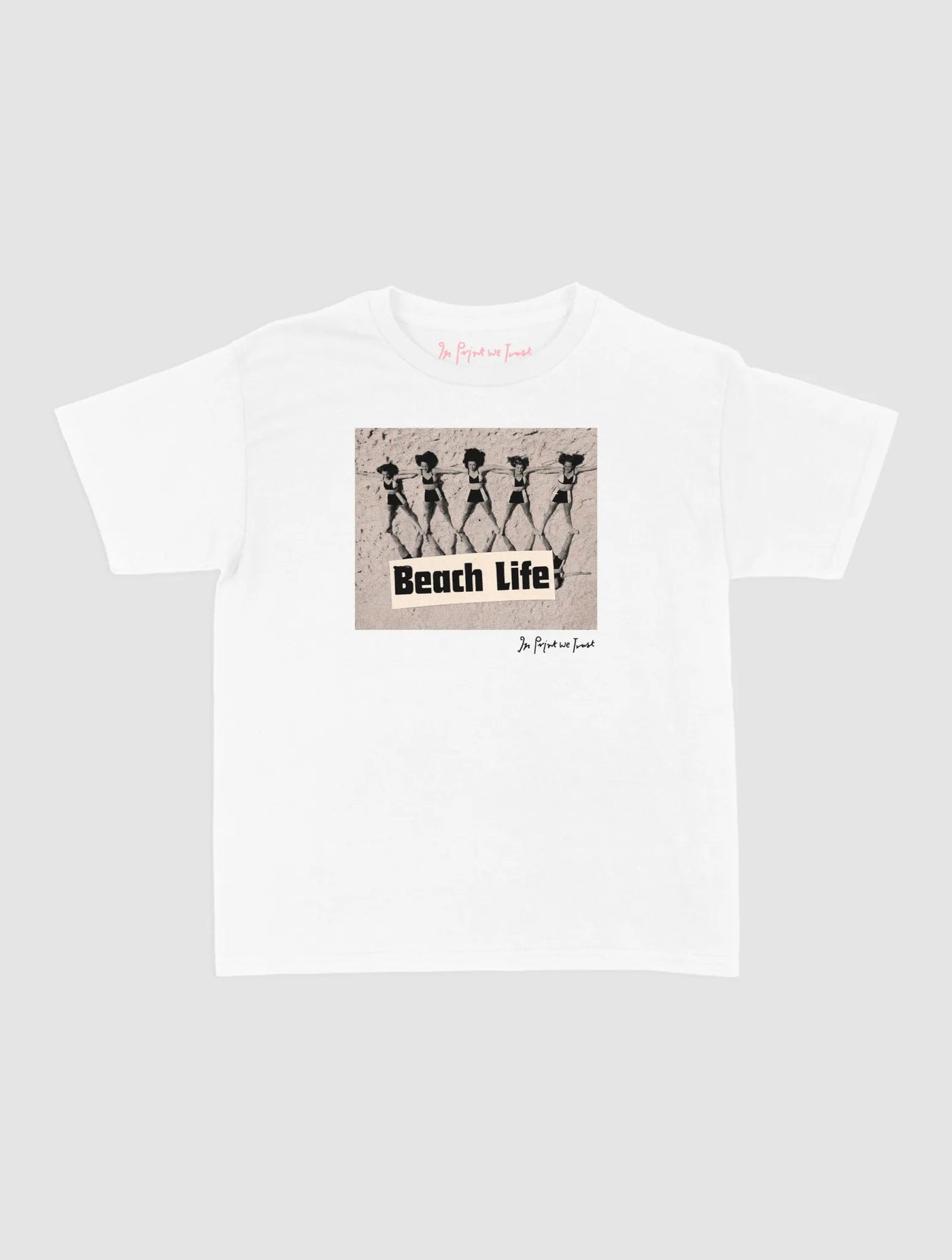 beach life baby tee - In Print We Trust