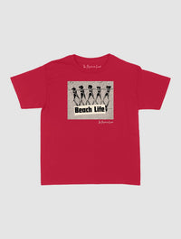 beach life baby tee - In Print We Trust