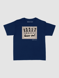 beach life baby tee - In Print We Trust