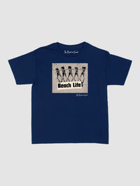 beach life baby tee - In Print We Trust