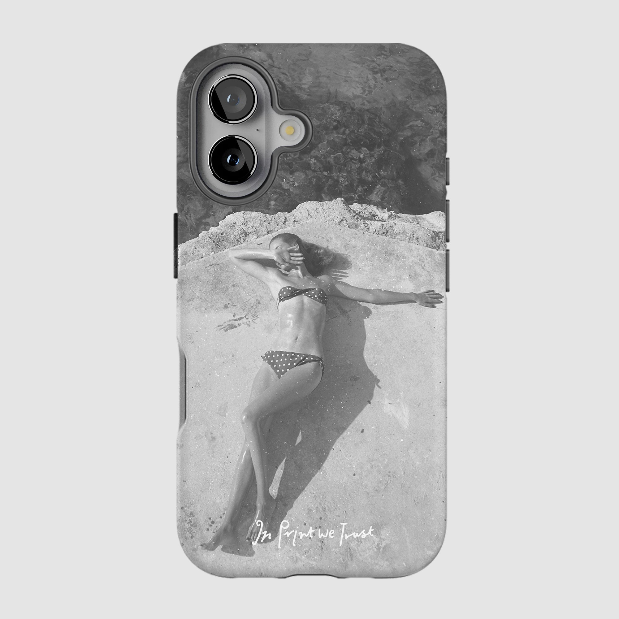 beach tough iPhone case - In Print We Trust