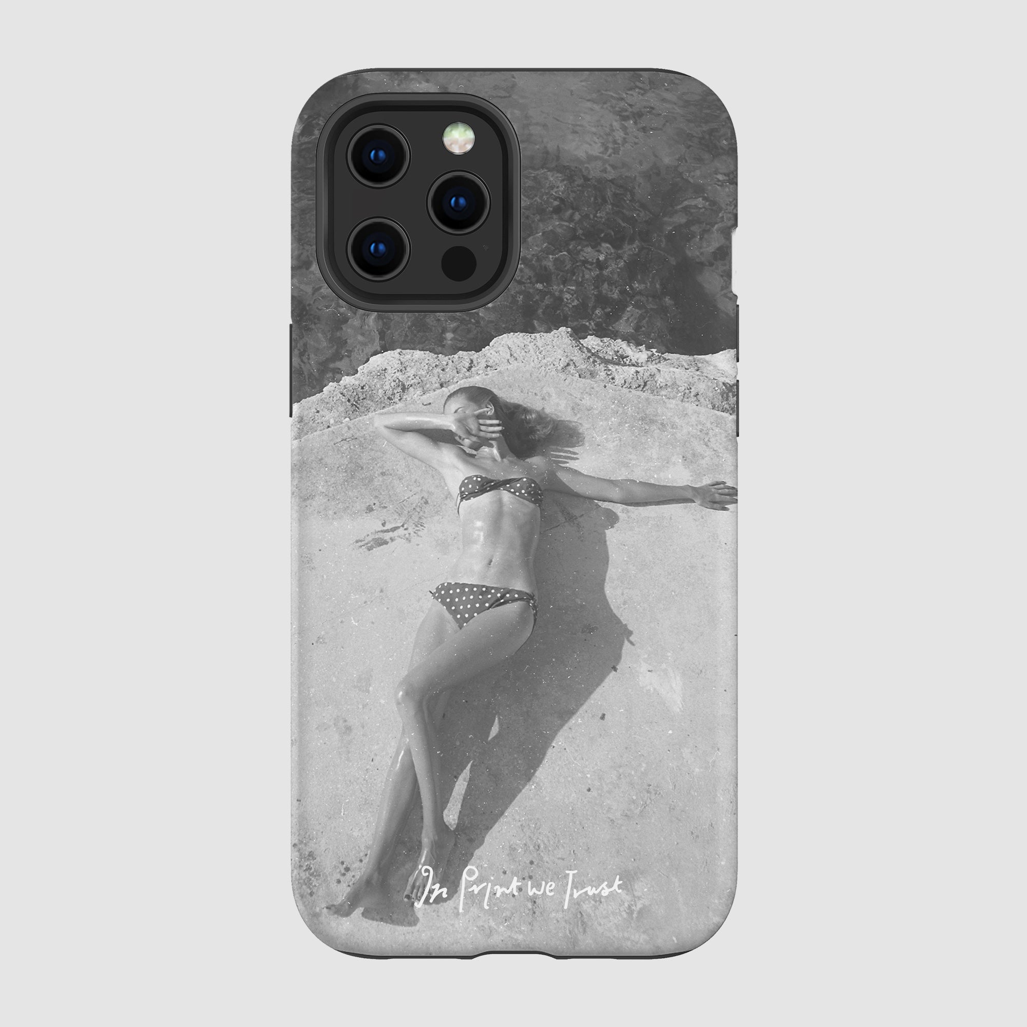 beach tough iPhone case - In Print We Trust